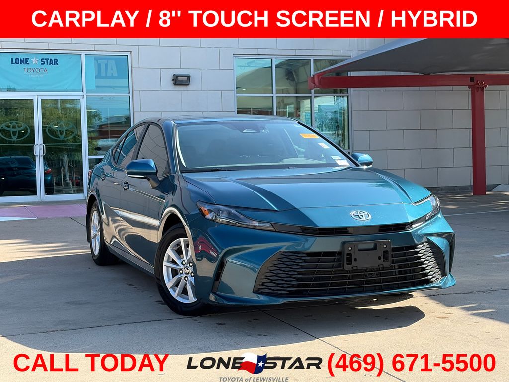 Ocean Gem 2025 Toyota Camry Sedan Front-Wheel Drive Continuously Variable Transmission
