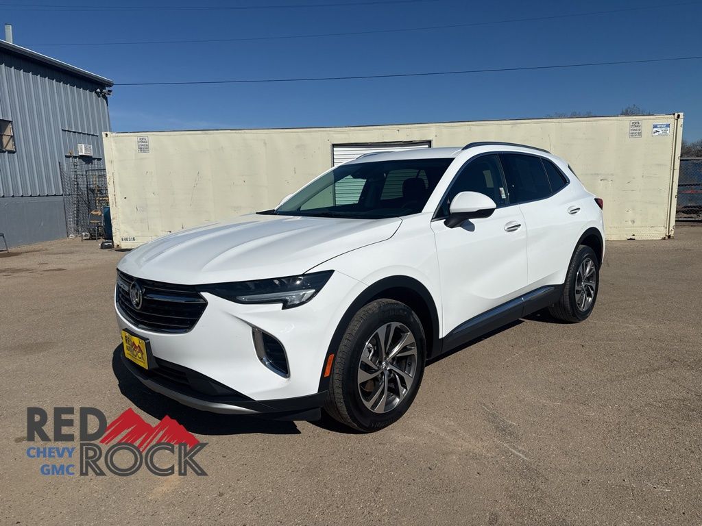 Summit White 2022 Buick Envision Essence AWD SUV / Crossover All-Wheel Drive 9-Speed Automatic