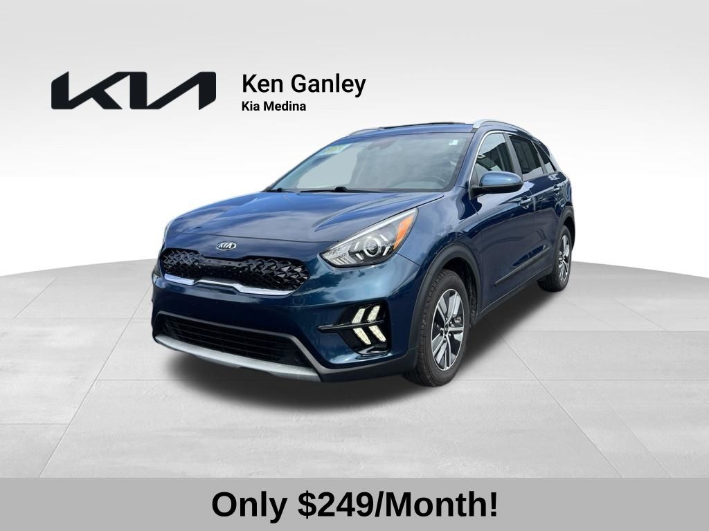 Deep Cerulean 2021 Kia Niro LXS FWD SUV / Crossover Front-Wheel Drive 6-Speed Dual Clutch