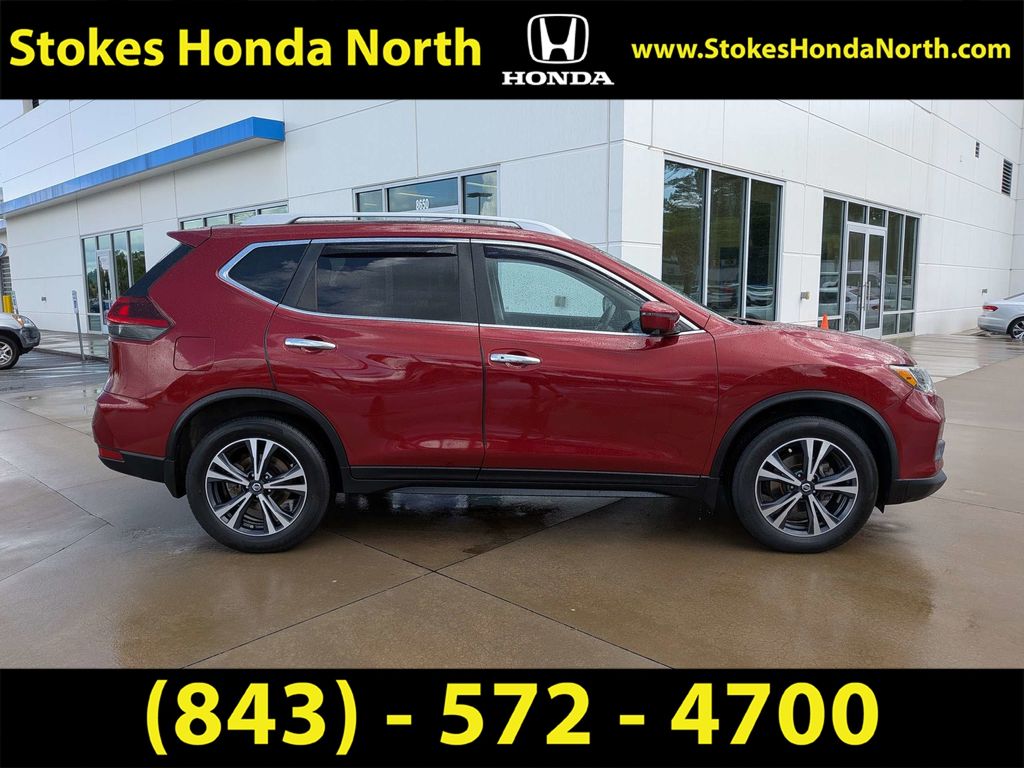 2020 Nissan Rogue SV Red at Mazda of Columbia