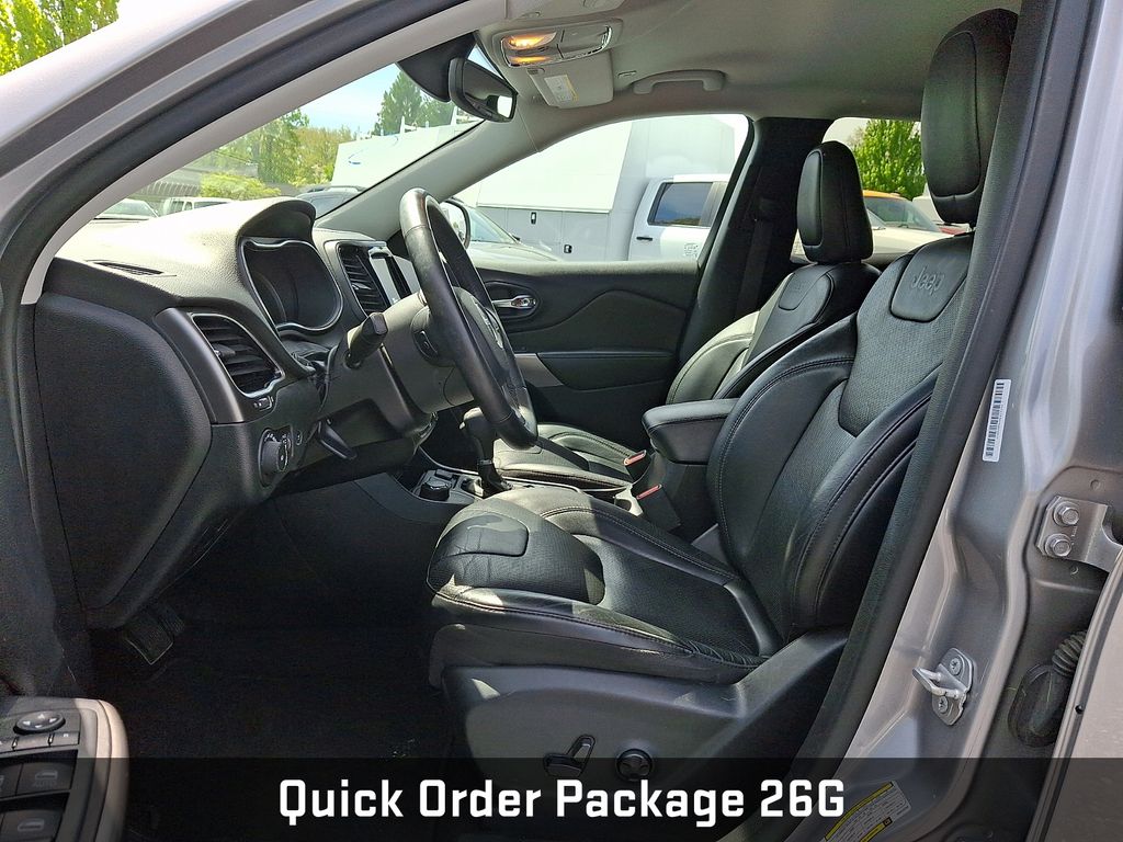 2019 Jeep Cherokee Limited Silver at Honda North