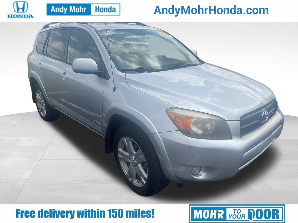 Classic Silver Metallic 2008 Toyota RAV4 Sport AWD SUV / Crossover Four-Wheel Drive 4-Speed Automatic