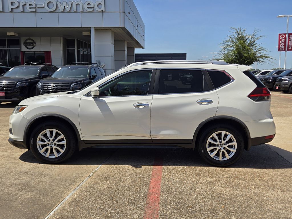 2020 Nissan Rogue SV White at Wharton Ford