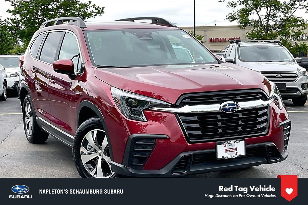 Crimson Red Pearl 2025 Subaru Ascent SUV / Crossover All-Wheel Drive Continuously Variable Transmission