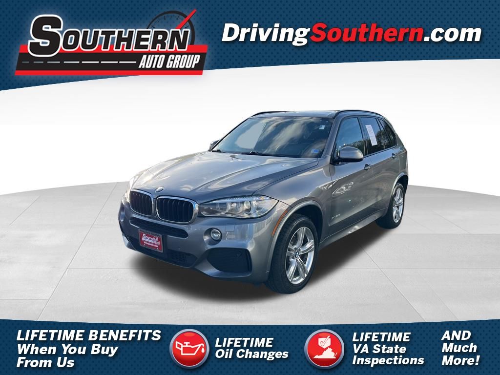 Space Gray Metallic 2015 BMW X5 xDrive35d AWD SUV / Crossover All-Wheel Drive 8-Speed Automatic