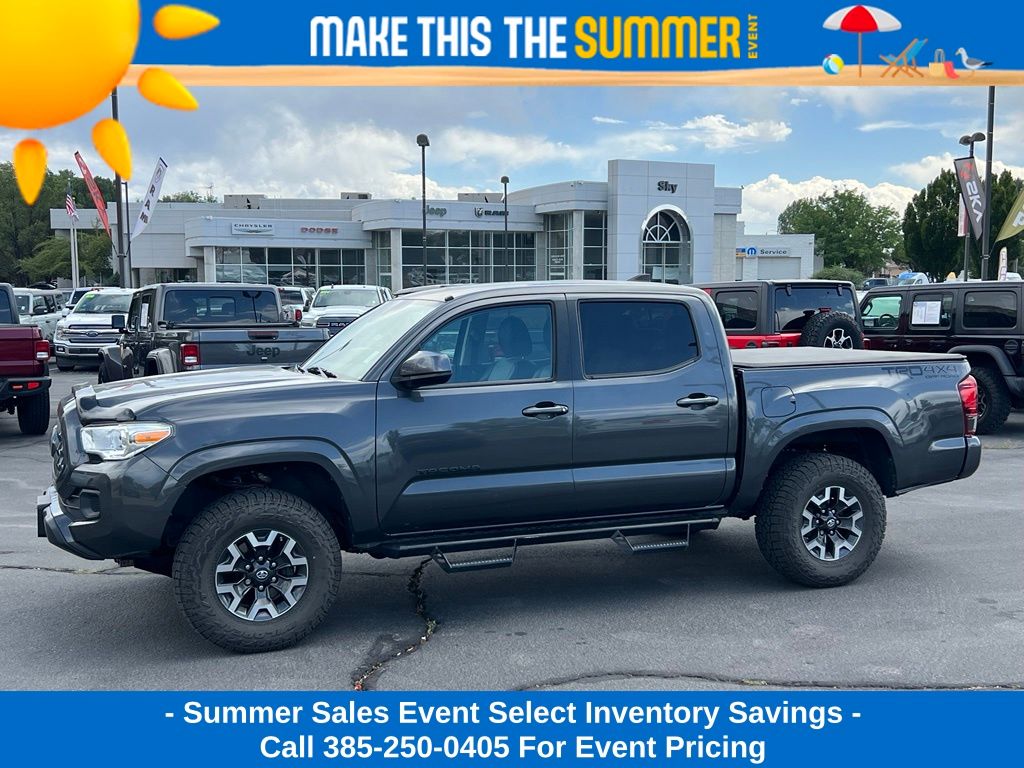 Magnetic Gray Metallic 2019 Toyota Tacoma Pickup Truck Four-Wheel Drive 6-Speed Automatic