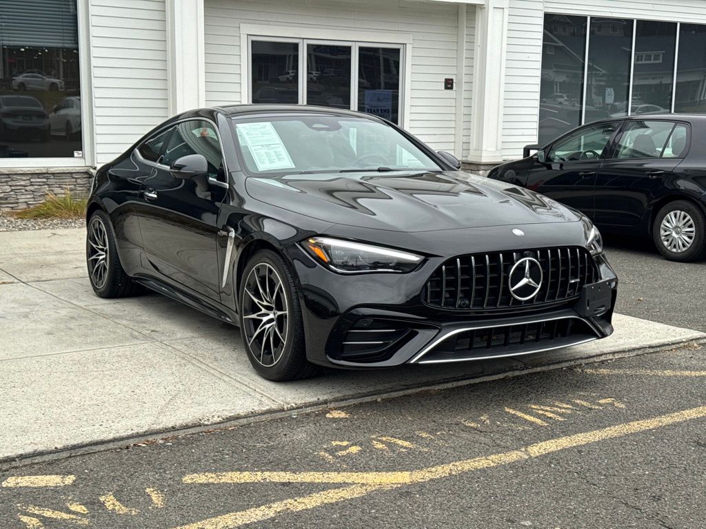 Black 2025 Mercedes-Benz CLE AMG CLE 53 4MATIC Coupe All-Wheel Drive 9-Speed Automatic