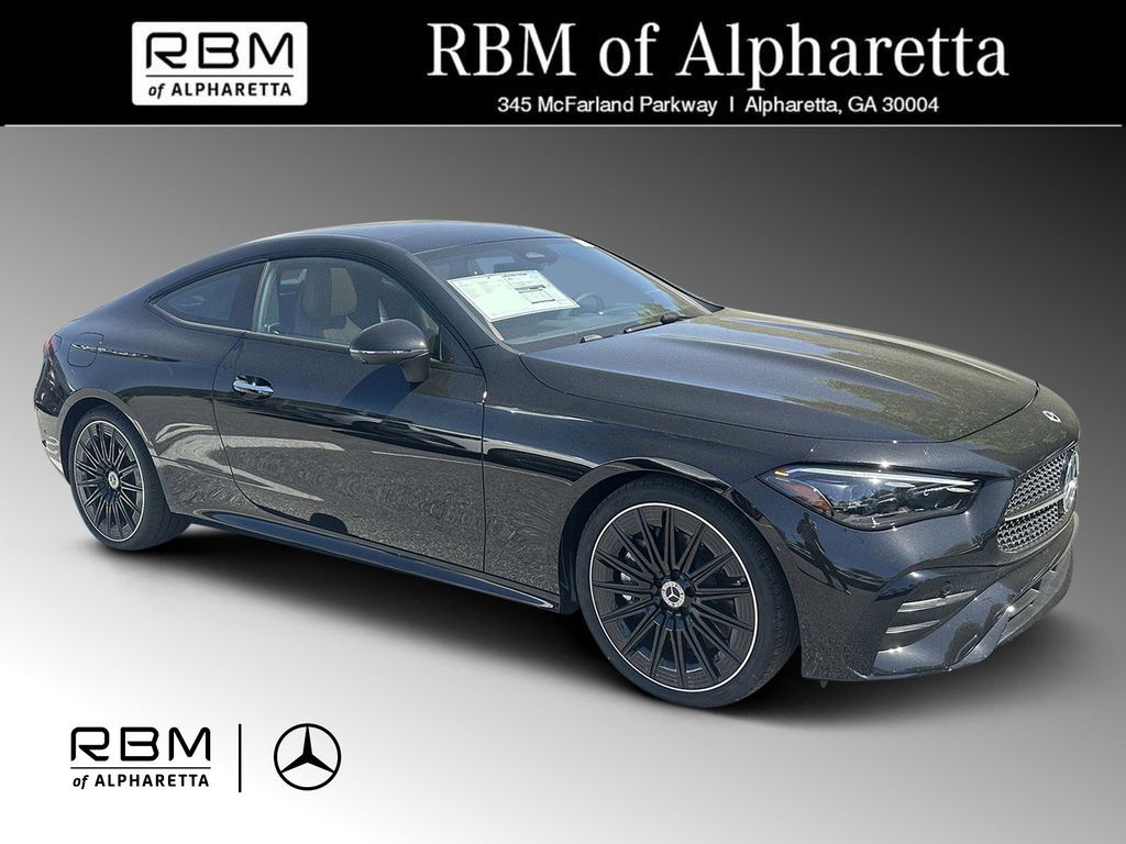 Obsidian Black Metallic 2026 Mercedes-Benz CLE 450 4MATIC Convertible All-Wheel Drive 9-Speed Automatic