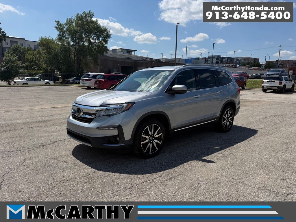 Lunar Silver Metallic 2022 Honda Pilot SUV / Crossover All-Wheel Drive 9-Speed Automatic