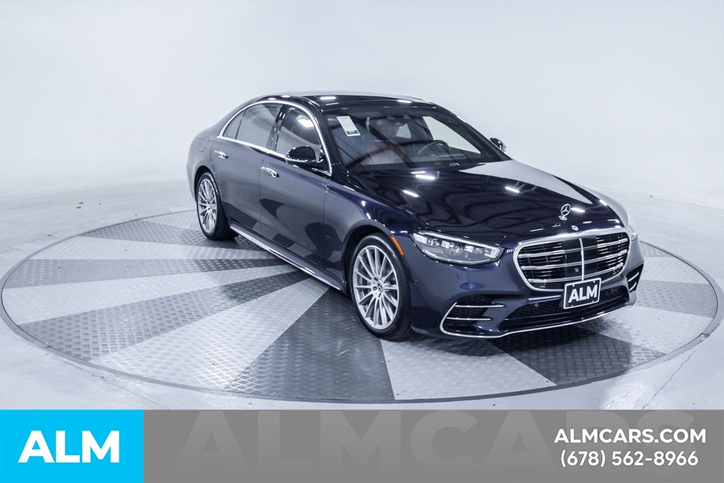 Used 2023 Blue Mercedes-Benz S 500 image 14