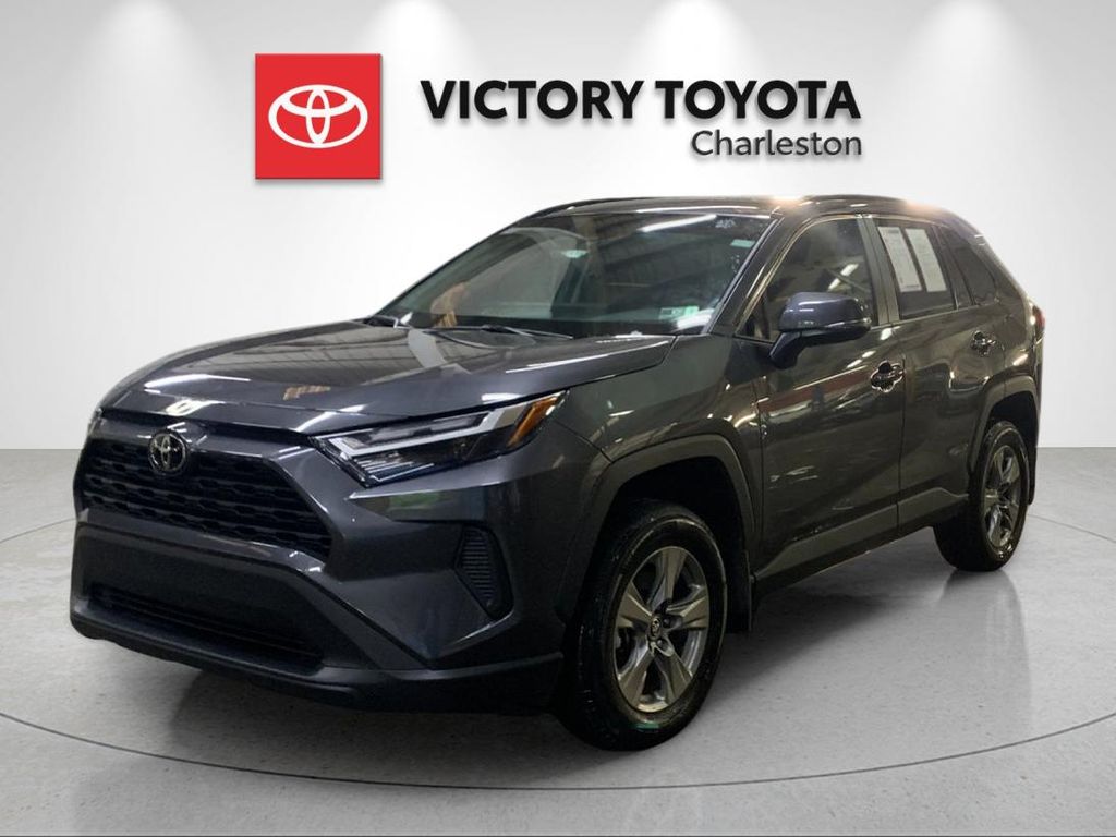 Magnetic Gray Metallic 2024 Toyota RAV4 XLE AWD SUV / Crossover All-Wheel Drive 8-Speed Automatic
