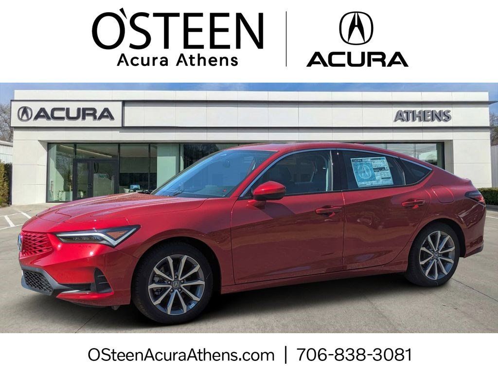 Performance Red Pearl 2026 Acura Integra Sedan Front-Wheel Drive Continuously Variable Transmission