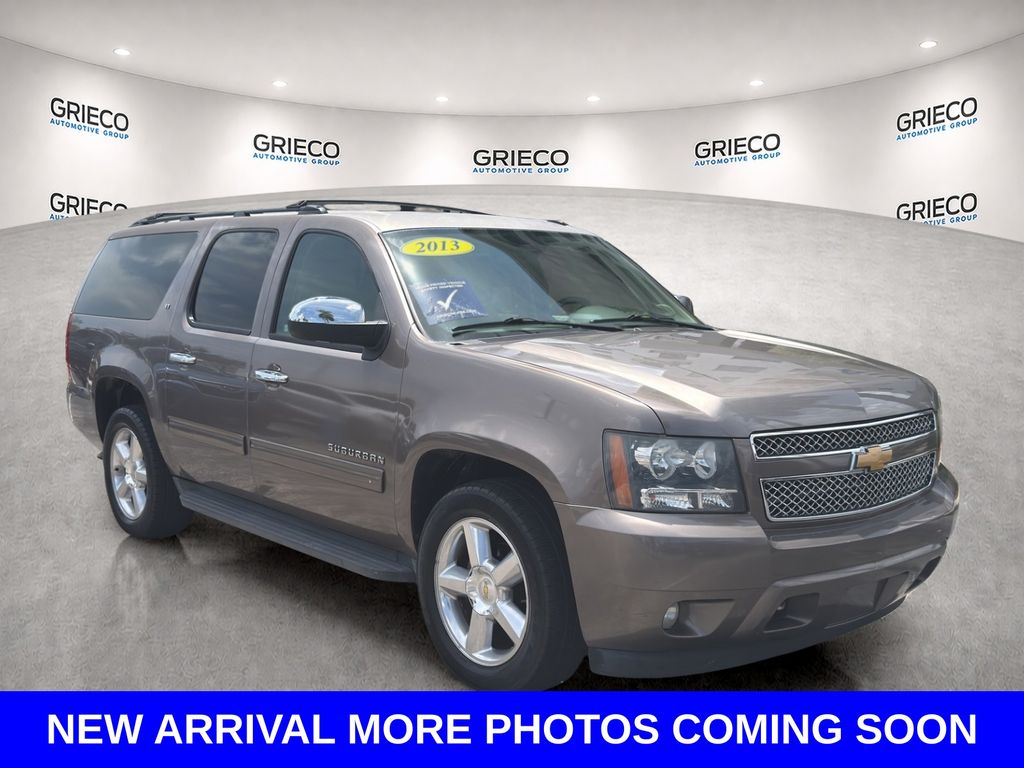 Gray (Mocha Steel Metallic) 2013 Chevrolet Suburban SUV / Crossover 6-Speed Automatic Overdrive