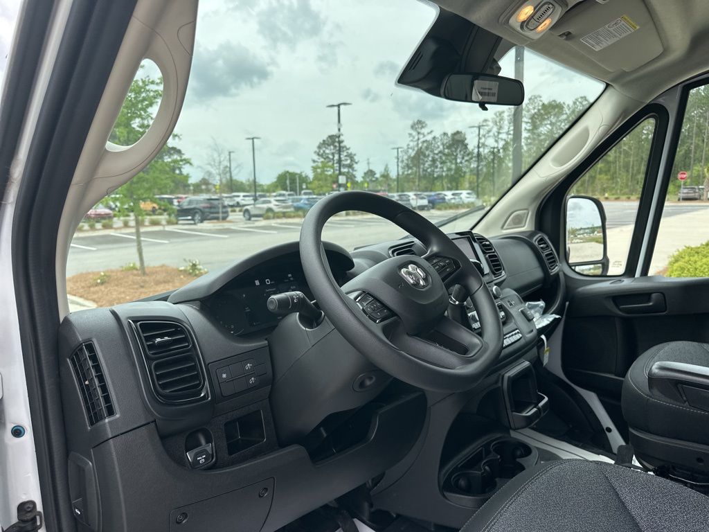 2023 Bright White Clearcoat Ram ProMaster Window Van High Roof FWD Van