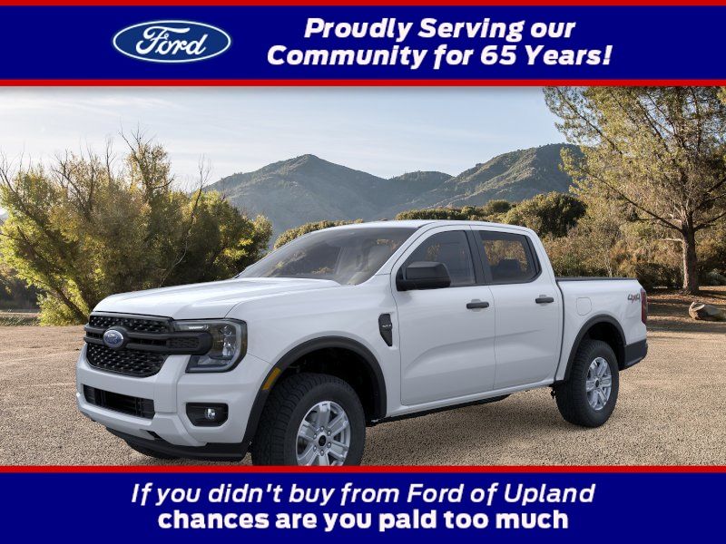 Oxford White 2025 Ford Ranger Pickup Truck Four-Wheel Drive Automatic