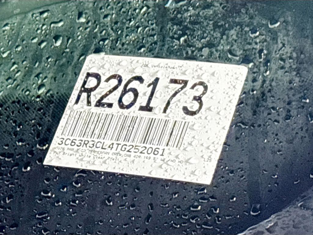 2026 Ram 3500 Tradesman
