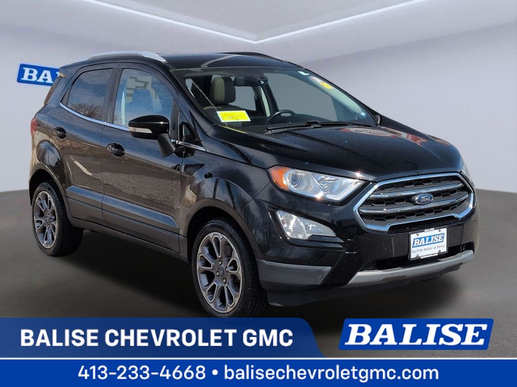 Shadow Black 2020 Ford EcoSport Titanium FWD SUV / Crossover Front-Wheel Drive 6-Speed Automatic