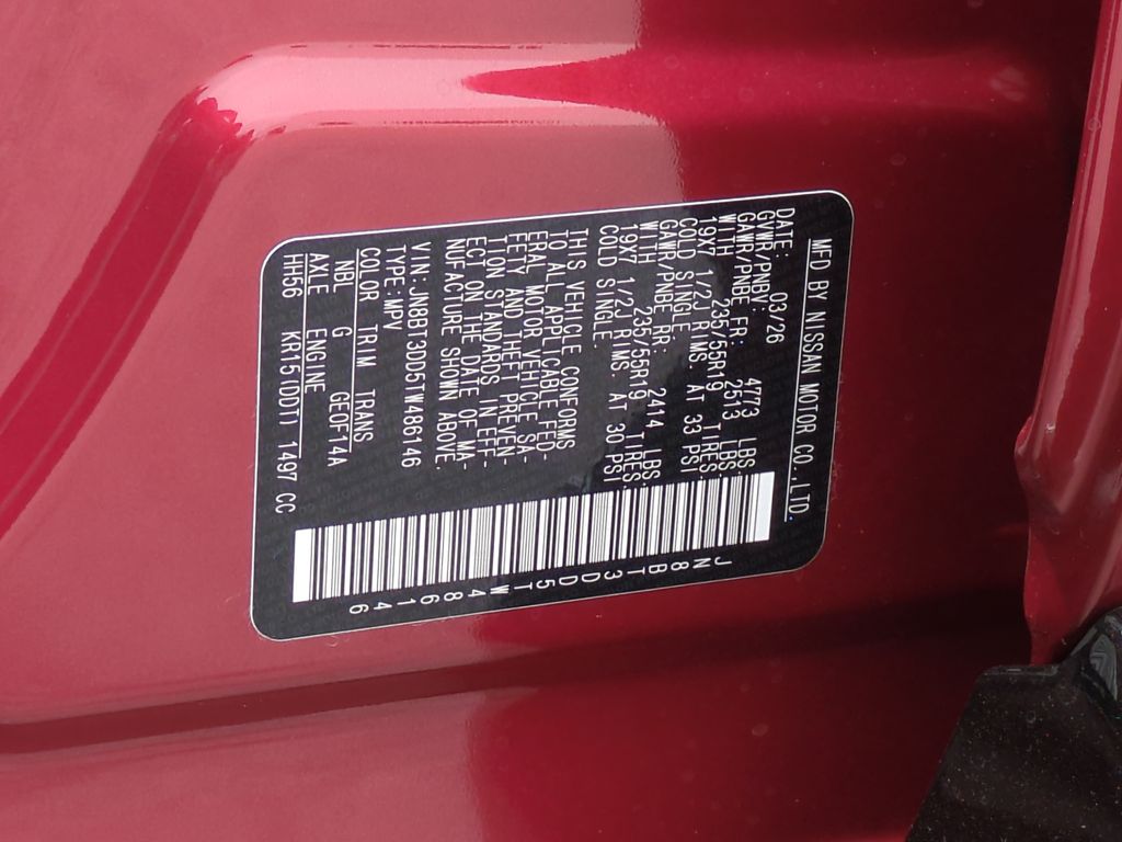 New 2026 Scarlet Ember Tintcoat Nissan Platinum image 26