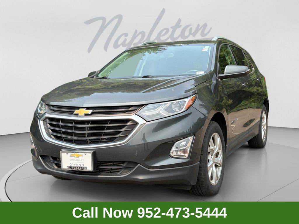 Nightfall Gray Metallic 2018 Chevrolet Equinox SUV / Crossover Four-Wheel Drive 9-Speed Automatic Overdrive