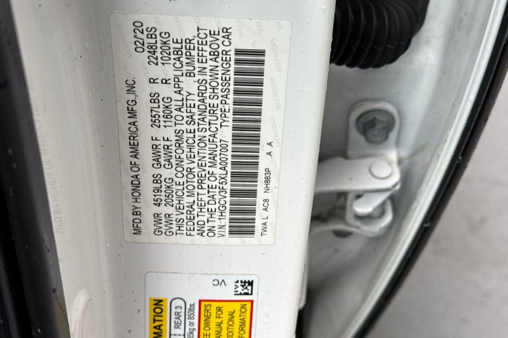 used 2020 Honda Accord Hybrid car, priced at $21,907