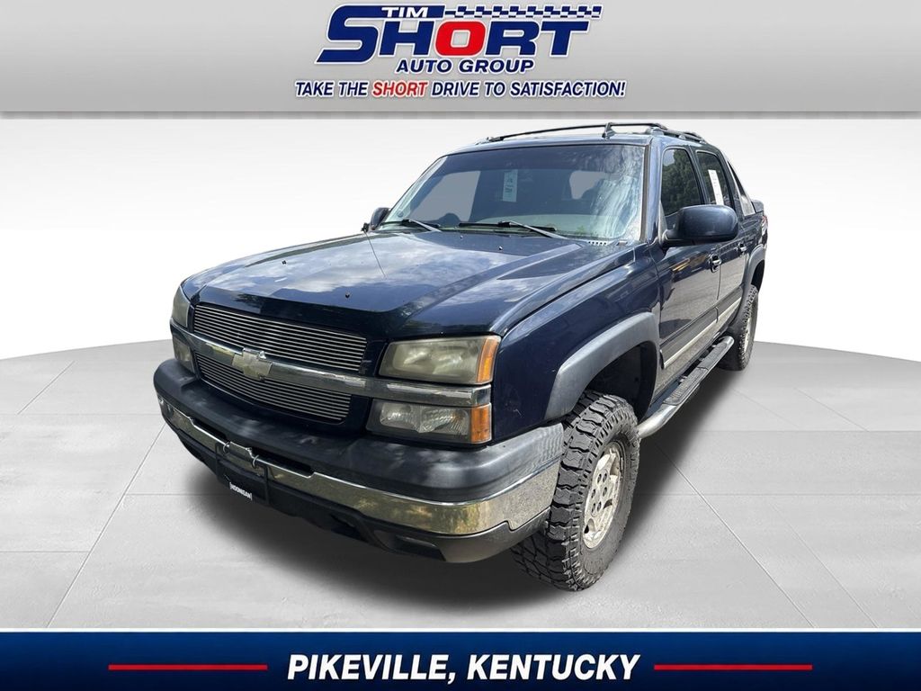 Dark Blue Metallic 2006 Chevrolet Avalanche Pickup Truck Four-Wheel Drive 4-Speed Automatic Overdrive