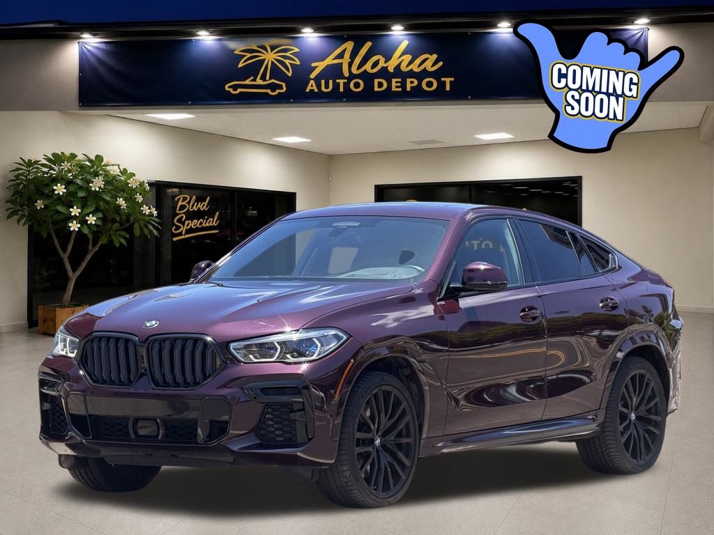 Ametrin Metallic 2022 BMW X6 SUV / Crossover All-Wheel Drive 8-Speed Automatic