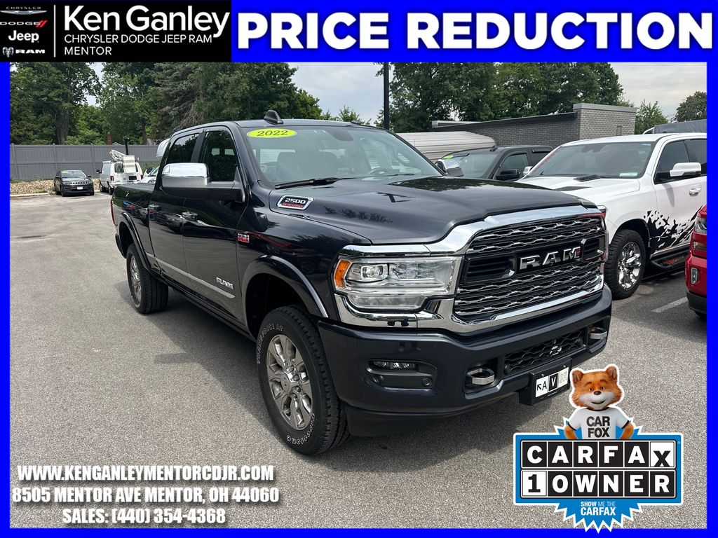 Gray (Maximum Steel Metallic Clearcoat) 2022 RAM 2500 Pickup Truck Four-Wheel Drive 8-Speed Automatic
