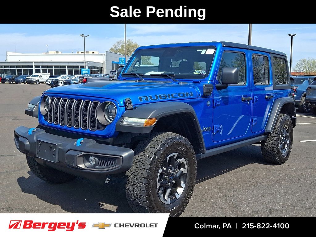  2024 Jeep Wrangler 4xe Rubicon 4WD   