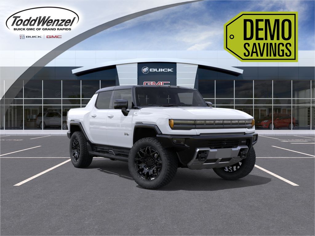 Interstellar White 2026 GMC Hummer EV Pickup Pickup Truck All-Wheel Drive 1-Speed Automatic