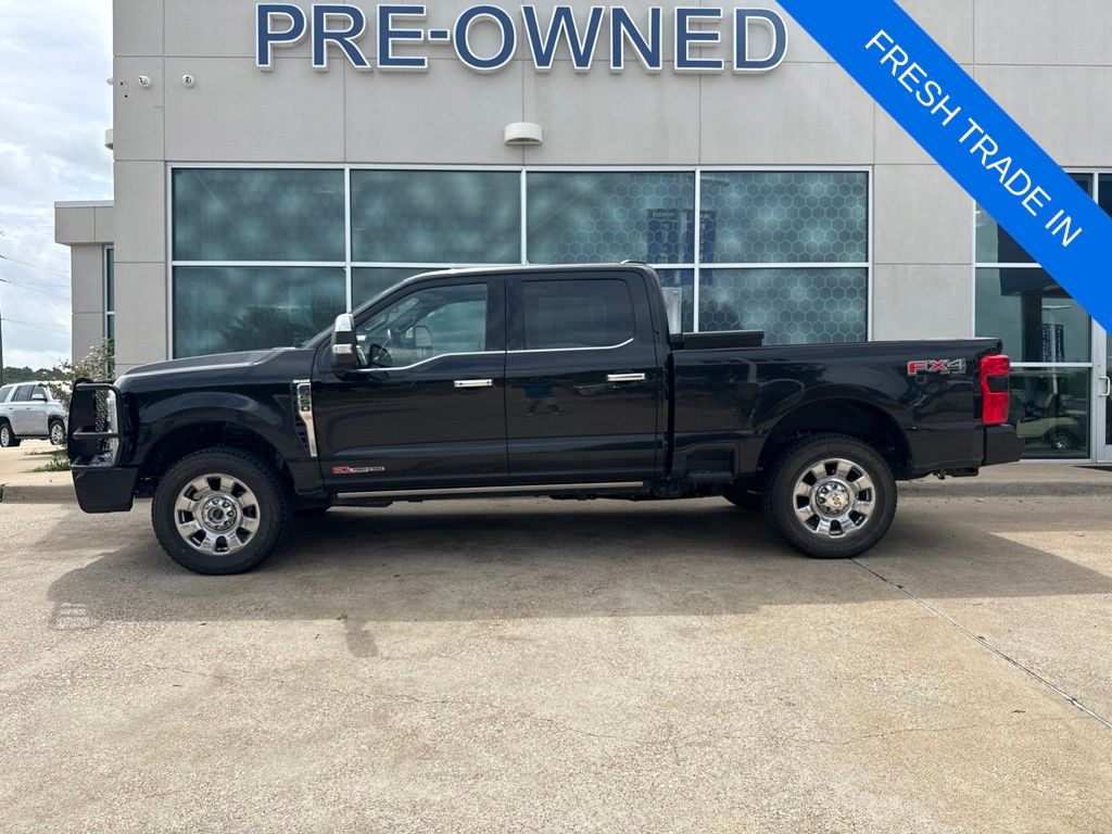 Black Metallic 2025 Ford F-250 Super Duty Pickup Truck Four-Wheel Drive Automatic