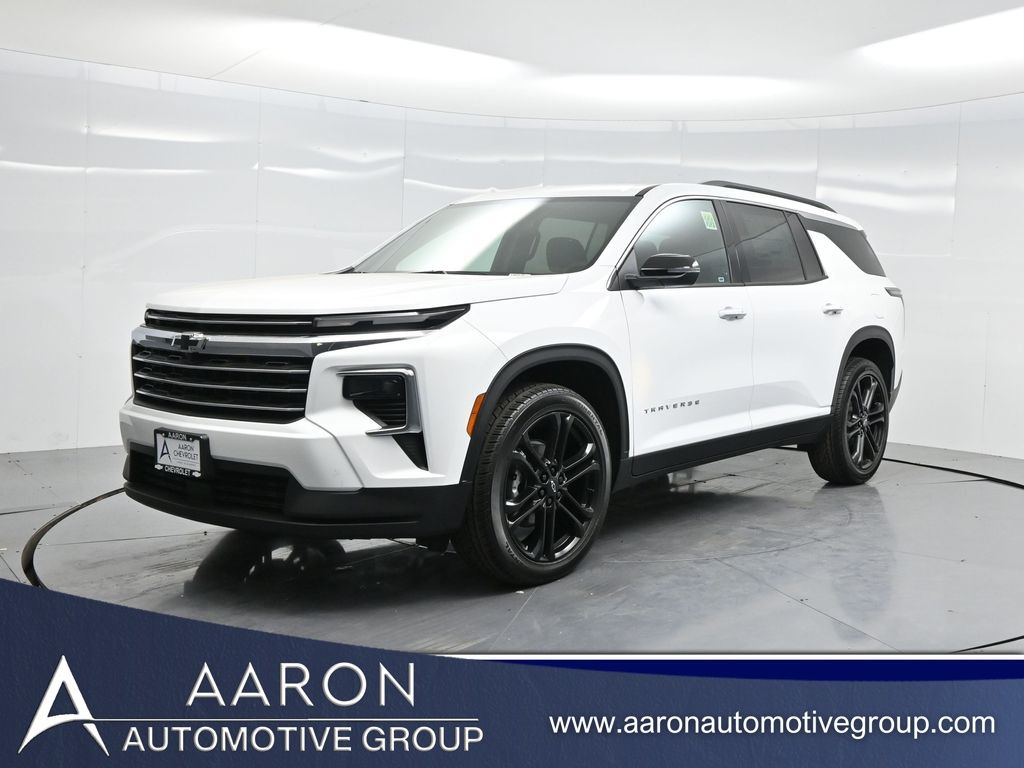 Summit White 2026 Chevrolet Traverse SUV / Crossover Front-Wheel Drive 8-Speed Automatic
