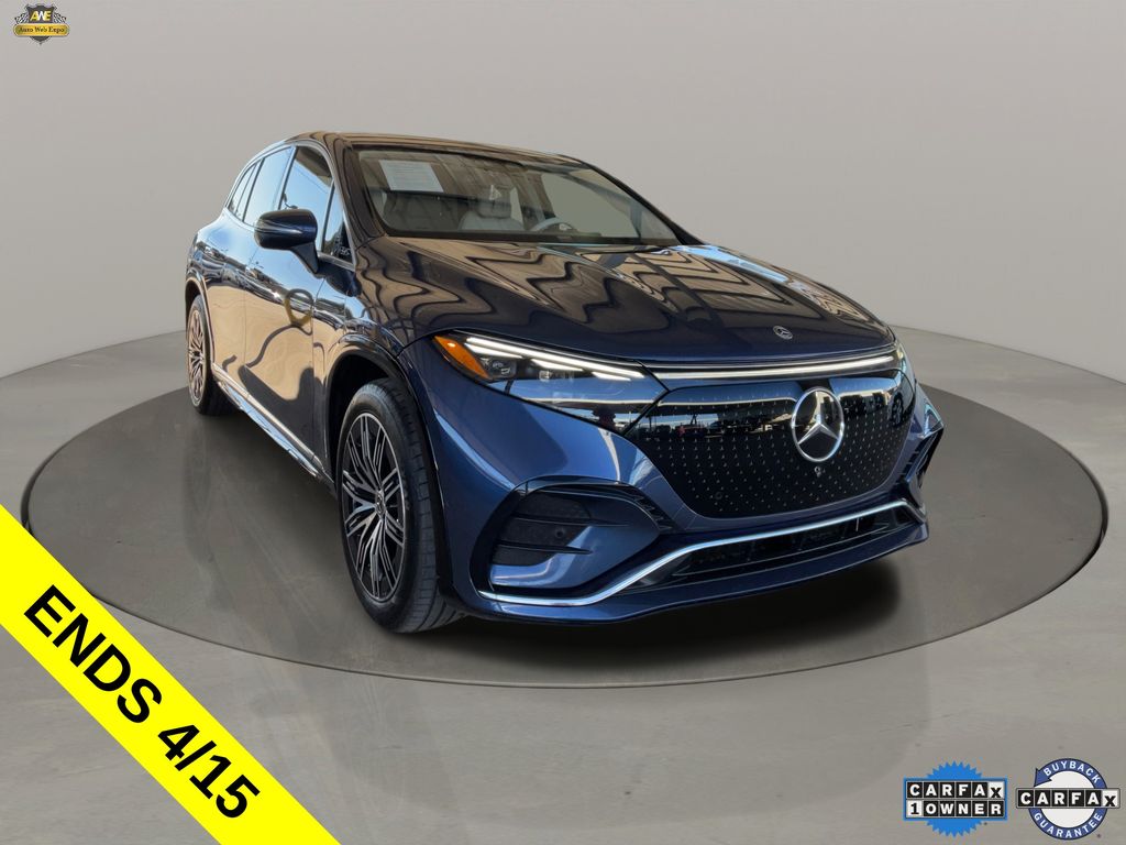Twilight Blue Metallic 2023 Mercedes-Benz EQS 450 4MATIC AWD Sedan All-Wheel Drive 1-Speed Automatic
