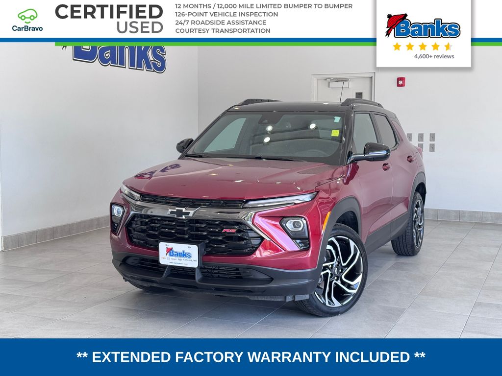Red (Crimson Metallic) 2024 Chevrolet Trailblazer SUV / Crossover Four-Wheel Drive 9-Speed Automatic