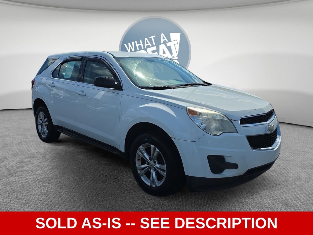 Summit White 2011 Chevrolet Equinox LS AWD SUV / Crossover All-Wheel Drive 6-Speed Automatic Overdrive