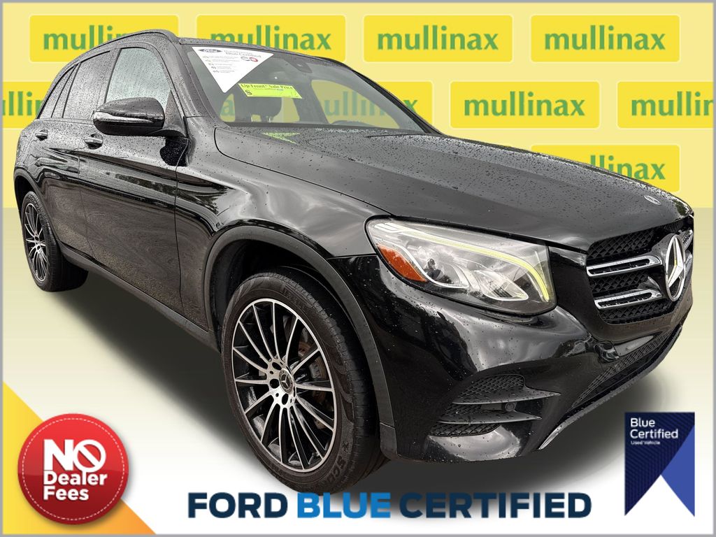 Black 2019 Mercedes-Benz GLC 300 RWD SUV / Crossover Rear-Wheel Drive 9-Speed Automatic