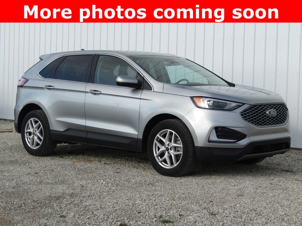 Silver Metallic 2024 Ford Edge SEL AWD SUV / Crossover All-Wheel Drive 8-Speed Automatic