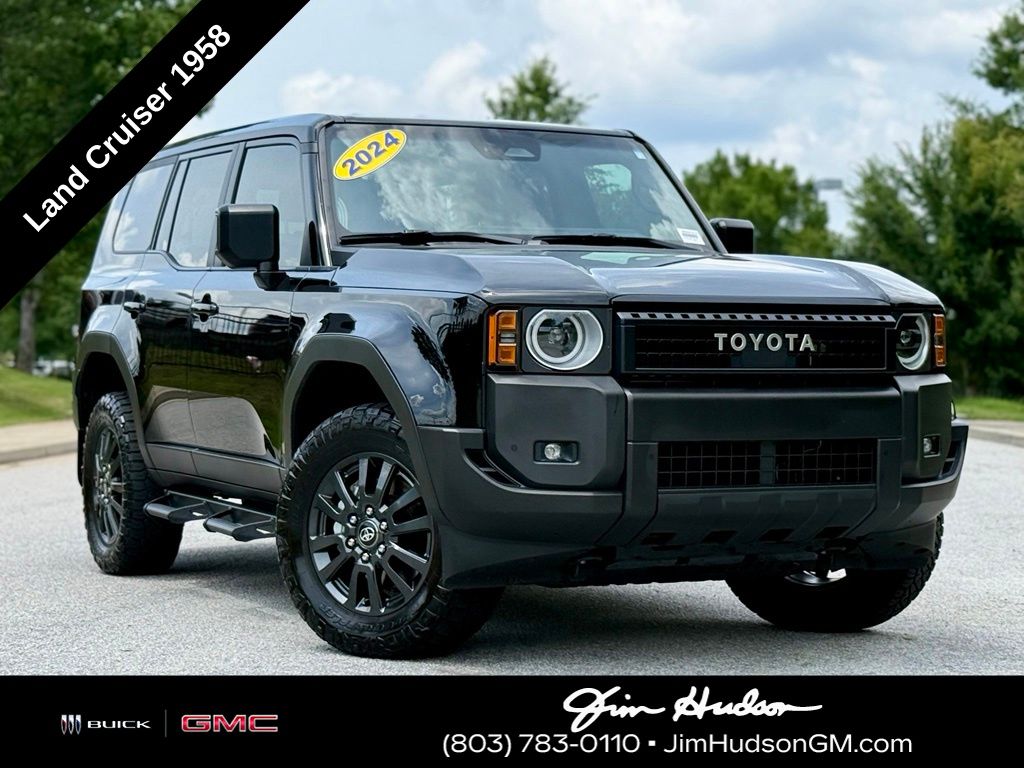 Black 2024 Toyota Land Cruiser SUV / Crossover Four-Wheel Drive 8-Speed Automatic