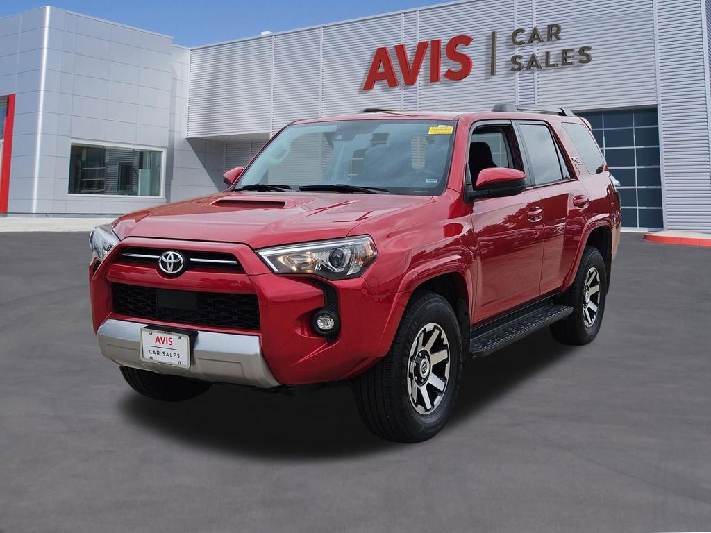 Barcelona Red Metallic 2024 Toyota 4Runner TRD Off-Road 4WD SUV / Crossover Four-Wheel Drive 5-Speed Automatic