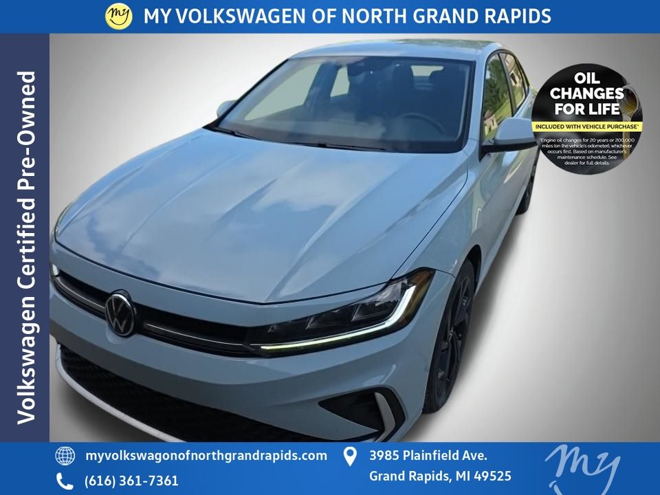 Gray 2025 Volkswagen Jetta Sedan Front-Wheel Drive 8-Speed Automatic