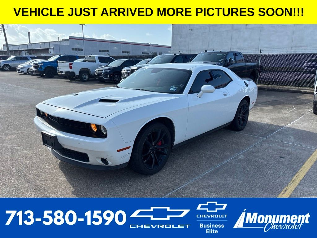 2016 Dodge Challenger SXT White at Cook Ford