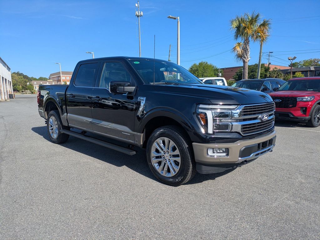 Black 2026 Ford F-150 King Ranch SuperCrew 4WD Pickup Truck Four-Wheel Drive Automatic