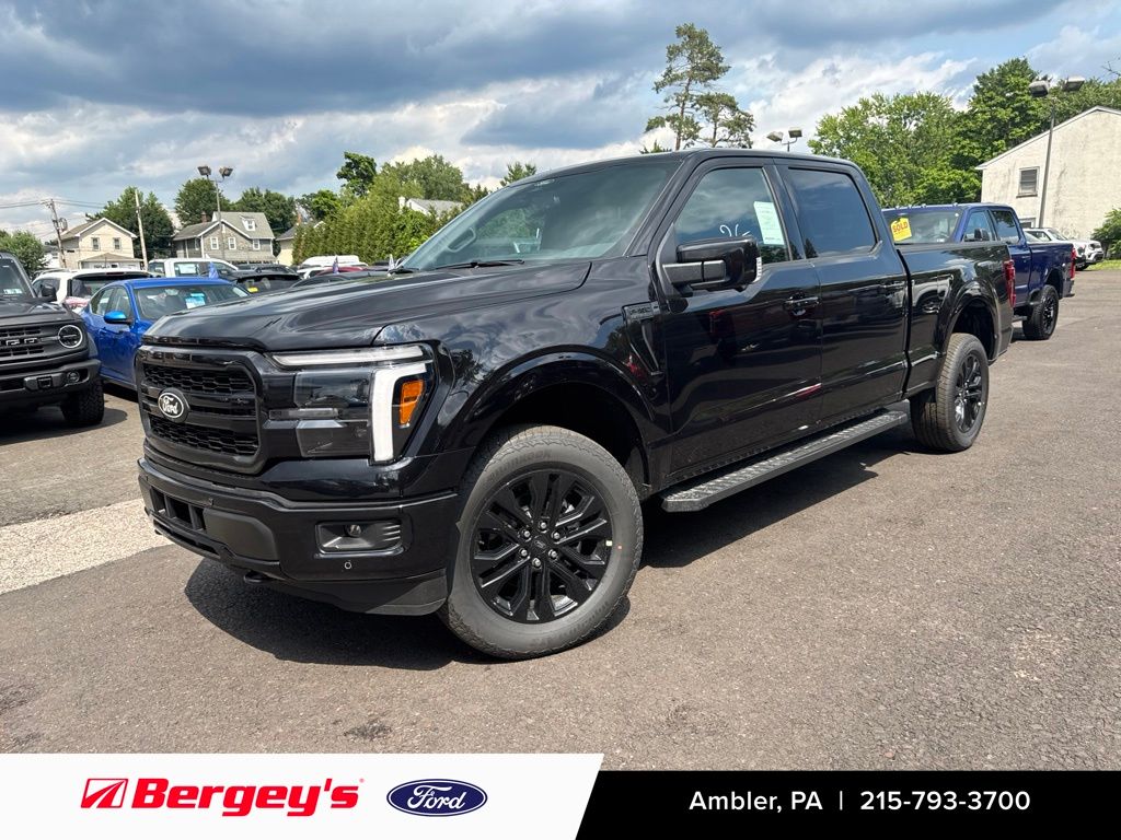 Agate Black Metallic 2026 Ford F-150 Pickup Truck Four-Wheel Drive Automatic