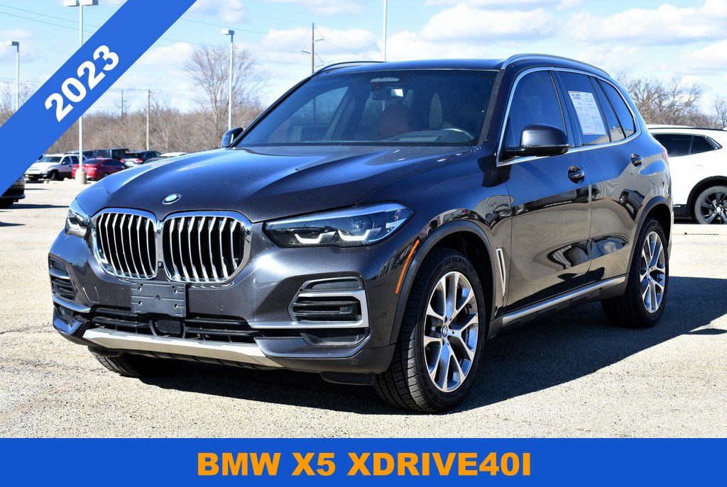 Gray (Dark Graphite Metallic) 2023 BMW X5 xDrive40i AWD SUV / Crossover All-Wheel Drive 8-Speed Automatic