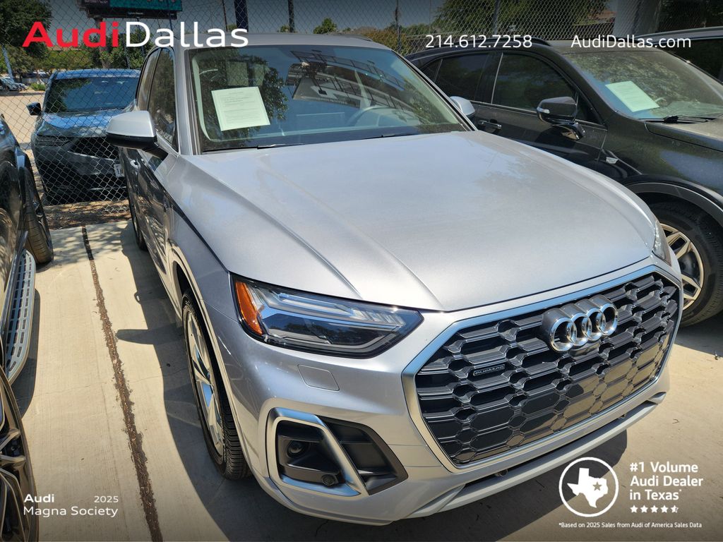 Florett Silver Metallic 2023 Audi Q5 SUV / Crossover All-Wheel Drive 7-Speed Automatic