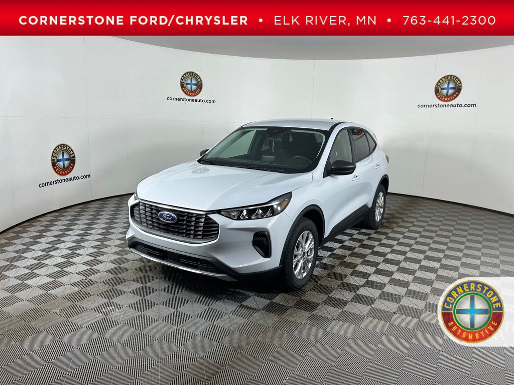 Silver Metallic 2025 Ford Escape SUV / Crossover All-Wheel Drive 8-Speed Automatic