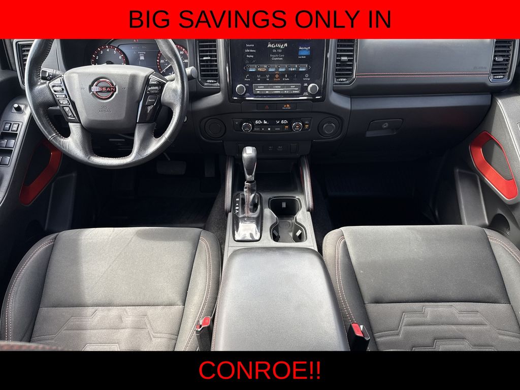 2022 Nissan Frontier PRO-X White at Central Houston Nissan