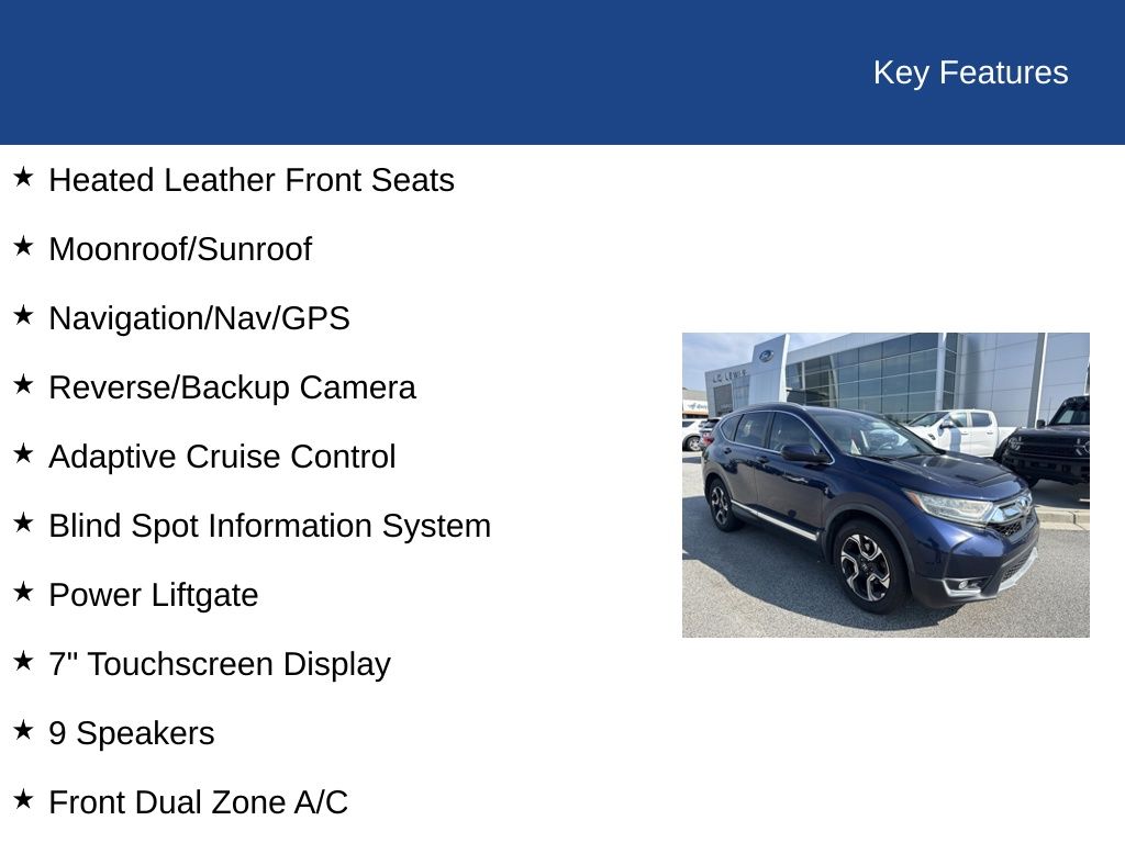 2017 Honda CR-V Touring
