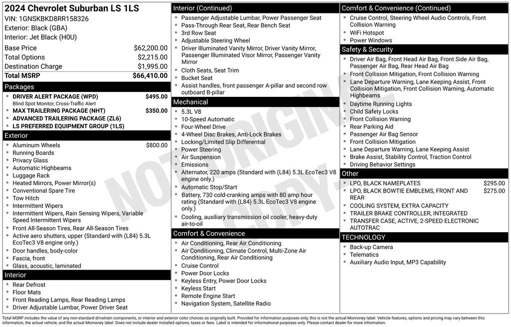 Certified Used 2024 Black Chevrolet LS image 8