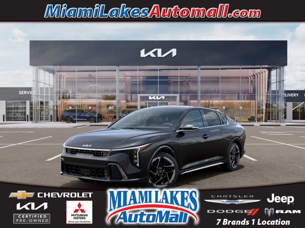 Interstellar Gray 2026 Kia K4 Sedan Front-Wheel Drive Continuously Variable Transmission