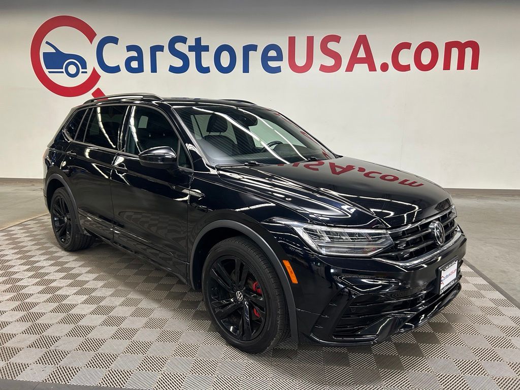Black 2023 Volkswagen Tiguan SUV / Crossover All-Wheel Drive 8-Speed Automatic